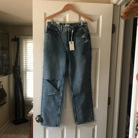 🏷NWT: GOOD AMERICAN - Good Classic 90’s Duster Size 8/29 (#9) - Picture 3 of 8